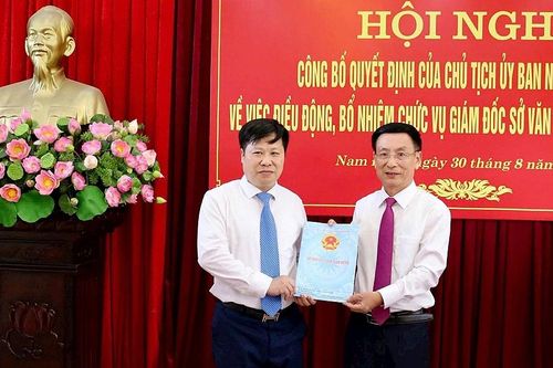 Nam Định: Điều động, bổ nhiệm một số lãnh đạo chủ chốt