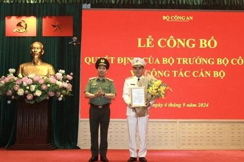 Thiếu tướng Lưu Hồng Quảng được điều động giữ chức vụ Viện trưởng Viện Khoa học và công nghệ