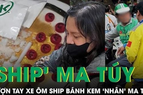 'Mượn tay' xe ôm ship bánh kem có chứa ma túy