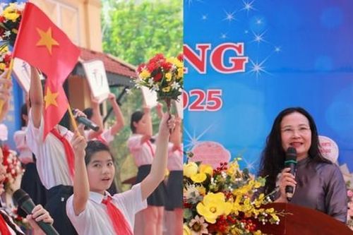 Lễ Khai giảng đầy tự hào của thầy cô và học sinh trường THCS Trưng Vương