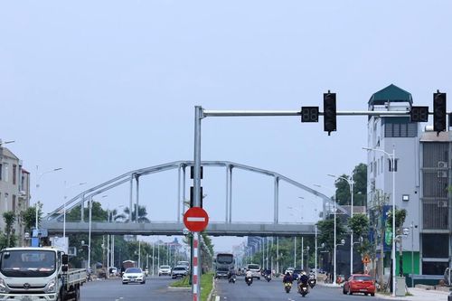 Hình hài tuyến đường 1.200 tỷ đồng sắp thông xe ở Hà Nội