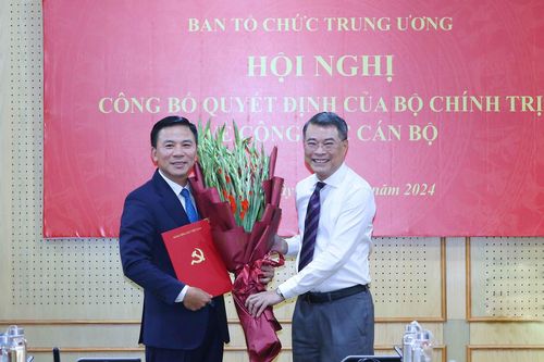 Bí thư Thanh Hóa Đỗ Trọng Hưng làm Phó Ban Tổ chức Trung ương