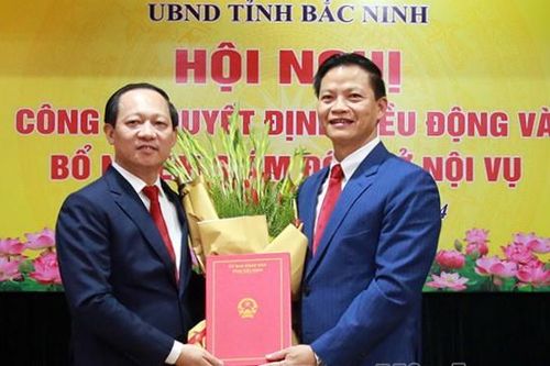 Tiếp nhận, bổ nhiệm Bí thư Thị ủy giữ chức Giám đốc Sở