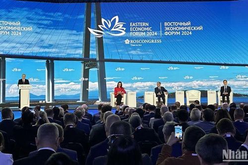 Tổng thống Putin tham dự phiên toàn thể Diễn đàn kinh tế Phương Đông 2024