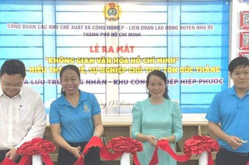 Thêm Không gian Văn hóa Hồ Chí Minh tại khu lưu trú công nhân