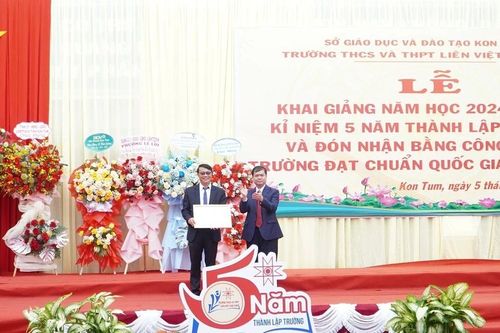 Trường học ở Kon Tum 5 năm tổ chức 60 hoạt động thiện nguyện với kinh phí hơn 3 tỉ đồng