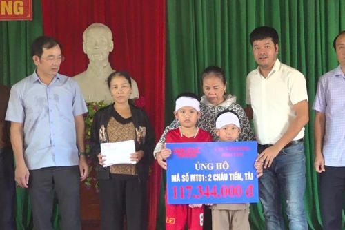 Hơn 117 triệu đồng đến với 2 cháu nhỏ có mẹ vừa gặp nạn qua đời ở Đài Loan