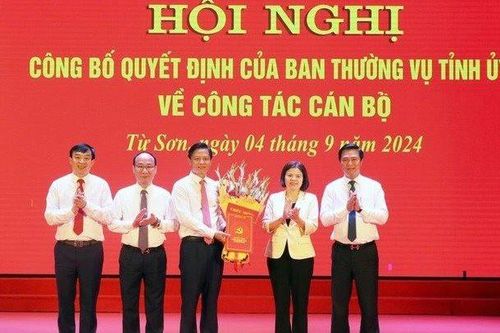 Bắc Ninh điều động, bổ nhiệm tân Bí thư thành phố Từ Sơn và thị xã Quế Võ