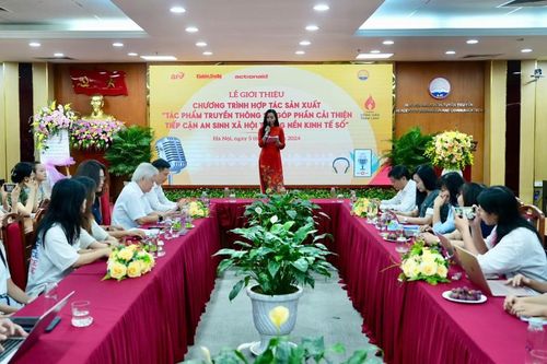 Công bố Chương trình hợp tác sản xuất 'Tác phẩm truyền thông số góp phần cải thiện tiếp cận an sinh xã hội trong nền kinh tế số'