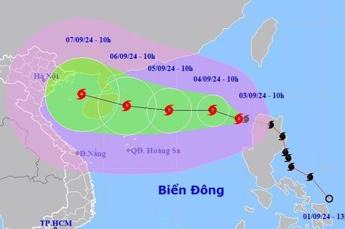 Đề nghị Trung Quốc, Philippines hỗ trợ công dân, tàu thuyền Việt Nam tránh trú kịp thời bão số 3