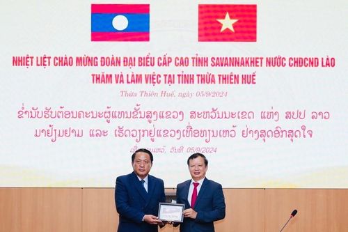 Thừa Thiên Huế tăng cường hợp tác với tỉnh Savannakhet (Lào)