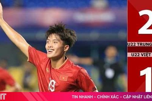 U22 Trung Quốc vs U22 Việt Nam: 2-1