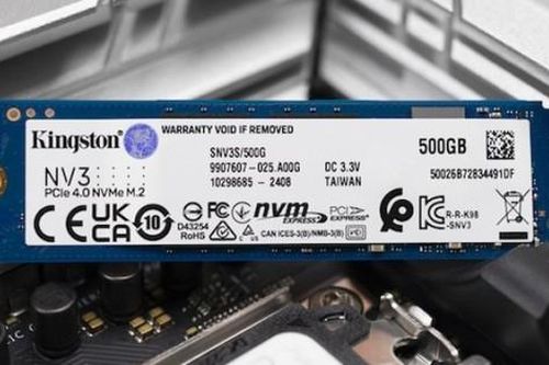 Kingston giới thiệu ổ cứng SSD NV3 nhỏ gọn, tốc độ 6.000MB/giây