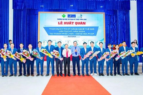Đại học Sư phạm kỹ thuật Vĩnh Long xuất quân tham dự kỳ thi Kỹ năng nghề thế giới