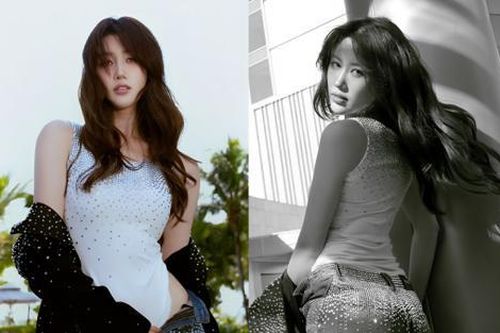 Thúy Ngân diện đồ hở bạo để lộ xương hông giữa tin về chung nhà với trai đẹp