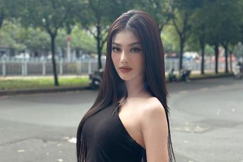 Á hậu Kiều Loan sinh con trai