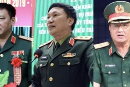 Ban hành quyết định nghỉ hưu với 3 tướng quân đội