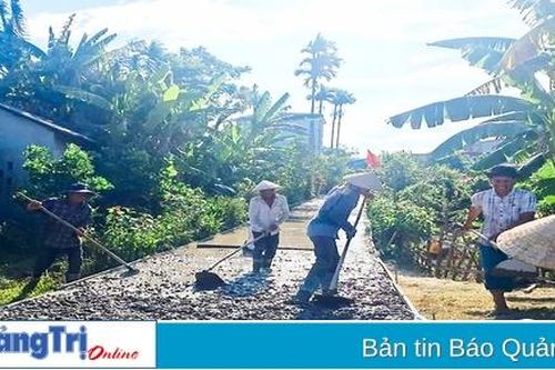 Xã Triệu Thuận phát huy sức mạnh đại đoàn kết toàn dân trong xây dựng nông thôn mới