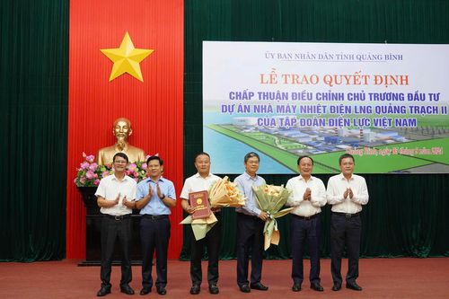 Quảng Bình chấp thuận điều chỉnh chủ trương đầu tư Dự án nhiệt điện Quảng Trạch II