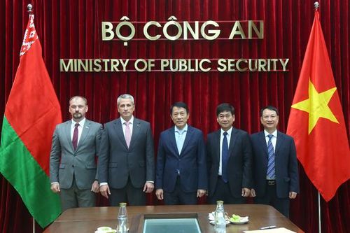 Việt Nam - Belarus thúc đẩy hợp tác an ninh, thực thi pháp luật