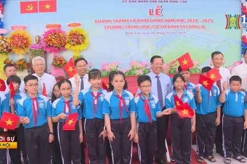 Chủ tịch UBND TP. HCM dự khai giảng ở quận Bình Tân
