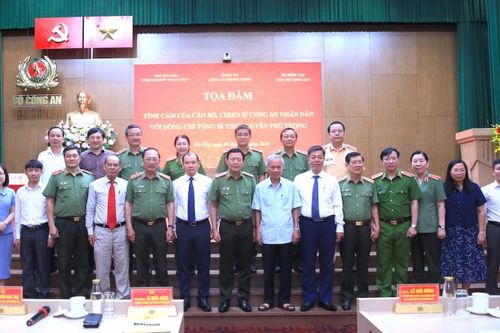 Tình cảm của cán bộ, chiến sĩ Công an nhân dân với Tổng Bí thư Nguyễn Phú Trọng