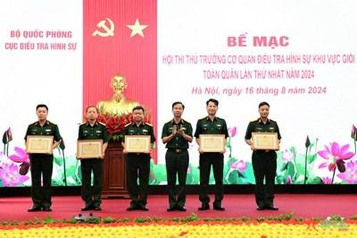 'Sát hạch' trình độ đội ngũ cán bộ cơ quan điều tra hình sự khu vực