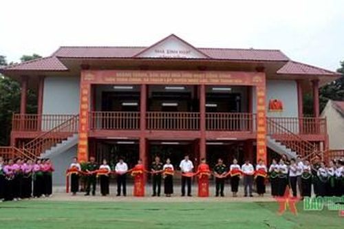 Tổng cục Kỹ thuật: Khánh thành, bàn giao Nhà sinh hoạt cộng đồng