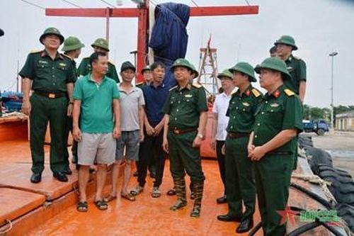 Quân khu 4 huy động lực lượng, phương tiện phòng, chống bão số 3