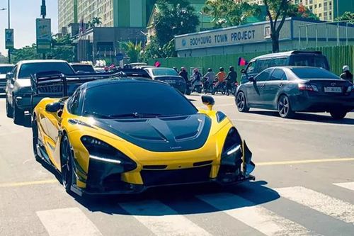 'Soi' siêu phẩm McLaren 720S độ Senna GTR của đại gia Campuchia