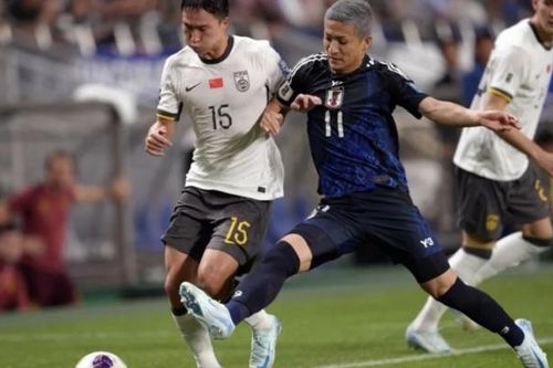 Đội tuyển Trung Quốc thua 7 bàn trước Nhật Bản ở vòng loại World Cup