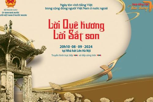 Đài Truyền hình Việt Nam tổ chức chương trình nghệ thuật Tôn vinh tiếng Việt năm 2024