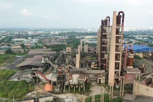 Cảnh xuống cấp của Nhà máy xi măng Hữu Nghị sau tuyên bố phá sản