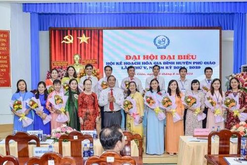 Hội KHHGĐ huyện Phú Giáo - tỉnh Bình Dương tổ chức thành công Đại hội đại biểu lần thứ V