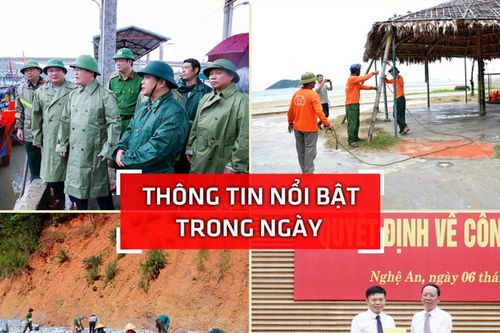 Nghệ An: Thông tin nổi bật ngày 6/9