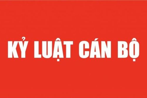 Bộ Chính trị, Ban Bí thư thi hành kỷ luật 3 cán bộ và 1 tổ chức Đảng