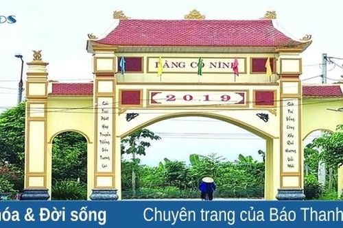 Làng Cổ Ninh trên đất Thiệu Vân