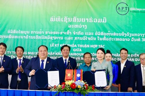 Bình Điền xuất khẩu phân bón NPK Đầu Trâu và chuyển giao tiến bộ KHKT cho nông dân Lào: Nền tảng cho sự hợp tác bền vững giữa Việt Nam và Lào