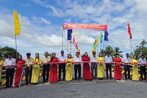 Khánh thành cầu Đường Thét - Ngã tư kênh Hội Kỳ Nhất