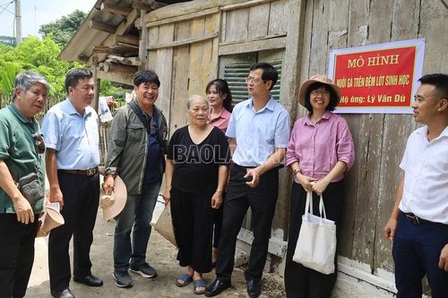 Đoàn công tác Ban Quản lý Dự án xử lý rác thải Trung ương Hội Nông dân Việt Nam thăm và làm việc tại tỉnh Lào Cai