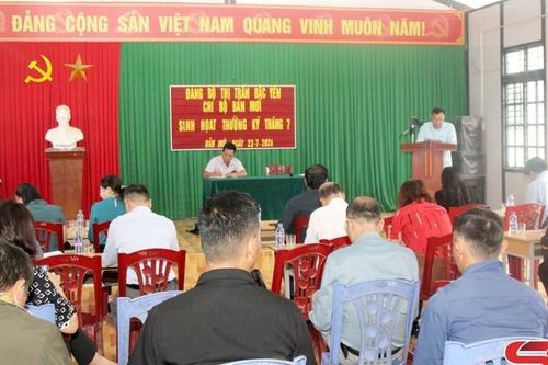 Xây dựng chi bộ, đảng bộ bốn tốt