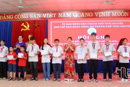 TP. Thái Nguyên: Khen thưởng nhiều tập thể, cá nhân trong hoạt động hè