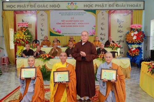 TP.HCM: Lớp Sơ cấp Phật học Q.Tân Bình chiêu sinh khóa 28