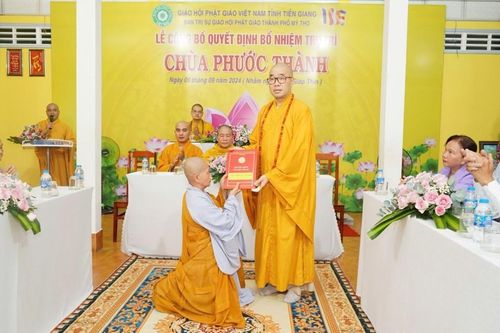 Tiền Giang: Sư cô Thích nữ Viên Giác làm trụ trì chùa Phước Thành (TP.Mỹ Tho)