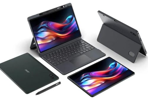Tablet mới của Acer: Có màn AMOLED 12,6 inch, dùng chip Helio G99, pin 10.000mAh