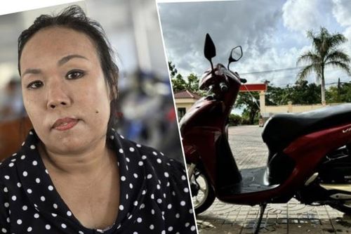 Bất ngờ nhận lại xe máy sau gần nửa năm bị mất