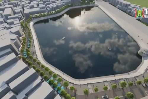 Không gian hồ Ngọc Khánh gợi nhớ Giảng Võ trường