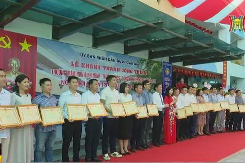 Quận Cầu Giấy khánh thành ba công trình chào mừng ngày 10/10