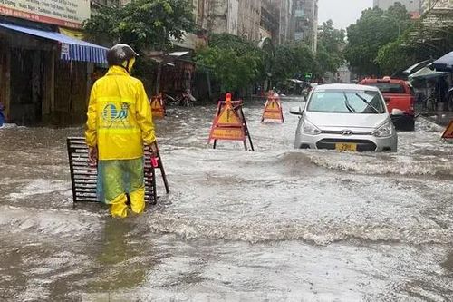 Hà Nội sẽ có 30 điểm ngập úng nếu mưa trên 70mm/giờ
