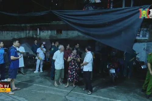 Người dân A7 Tân Mai đã yên tâm tạm cư tránh bão